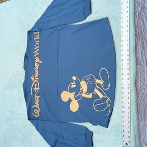 Walt Disney Spirit Jersey 50th Anniversary Mickey Mouse Blue Iridescent NWT